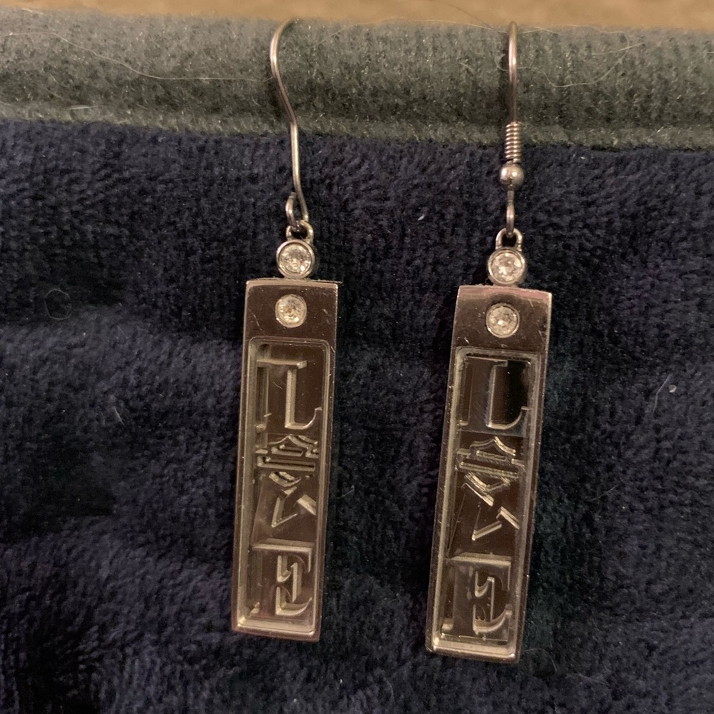 Genuine Harley Davidson LOVE earrings